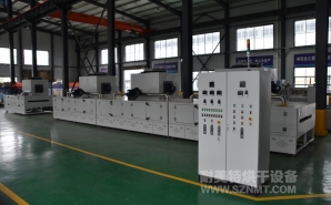 NMT-TZ-88纖維材料，先預(yù)熱再浸膠再固化預(yù)熱固化隧道爐(威海光威)