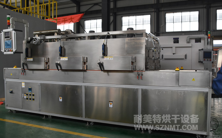 汽車零部件行業(yè)硅橡膠連續(xù)混動固化爐